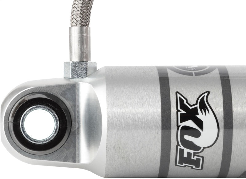 Fox 99+ Chevy HD 2.0 Performance Series 14.1in. Smooth Body Remote Res. Rear Shock / 7-10in. Lift close-up view