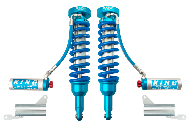 King Shocks 2010+ Toyota 4Runner w/KDSS Front 2.5 Dia Remote Res Coilover w/Adjuster (Pair) for offroad performance upgrades.