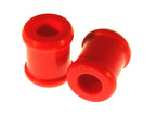 Energy Suspension Universal Red Shock Bushing Set - Fits Std Straight Eyes 5/8in ID x 1-1/8in OD for offroad performance upgrades