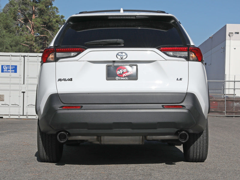 aFe POWER Takeda 19-21 Toyota RAV4 L4-2.5L 304SS CB Exhaust w/ Black Tips Secondary image