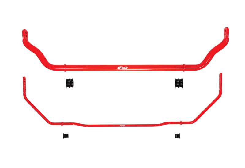 Eibach 35mm Front & 16mm Rear Anti-Roll-Kit for 09-11 Nissan GT-R R35 3.8L V6 Twin Turbo in red color Main image