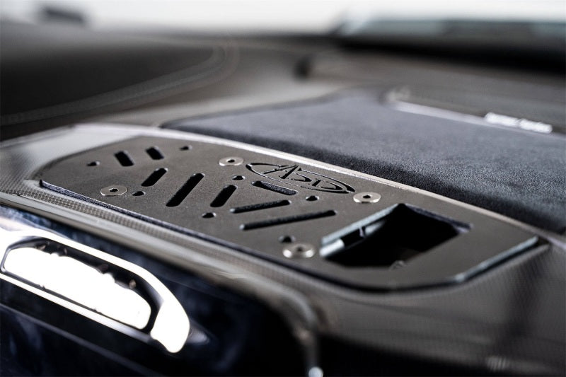 Addictive Desert Designs 21-23 Dodge Ram TRX Digital Device Dash Mount on vehicle dashboard