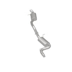 MagnaFlow Sys C/B 15-16 Volkswagen Passat 1.8L SS 3in Single Rear Ext 4in Tip exhaust system image