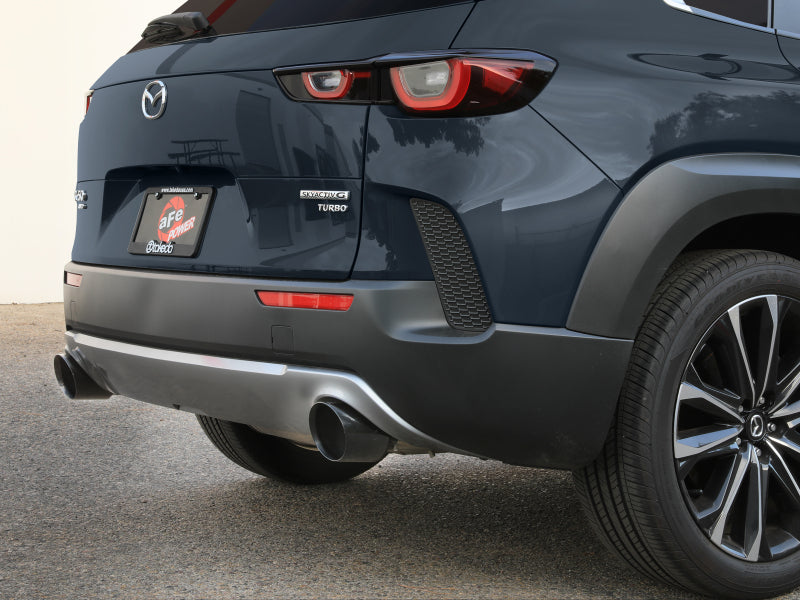 aFe 2023+ Mazda CX-50 Takeda 2.5in 304 SS Axle-Back Exhaust System w/ Black Tips Secondary image