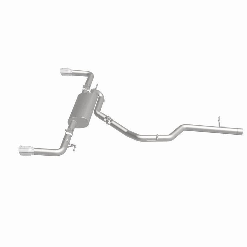 MagnaFlow SYS Cat-Back 2015 Audi A3 Quattro 2.0L T exhaust system for performance upgrades.
