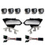 Baja Designs Can-Am X3 Headlight Kit S1 Spot W/C Headlight Kit with mounts and connectors for offroad lighting