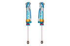 King Shocks 07-18 Jeep Wrangler JK Rear 2.5 Dia Piggy Hose Res Shocks 3-5in Lift w/Adjuster (Pair) for offroad performance