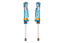 King Shocks 07-18 Jeep Wrangler JK Rear 2.5 Dia Piggy Hose Res Shocks 3-5in Lift w/Adjuster (Pair) for offroad performance