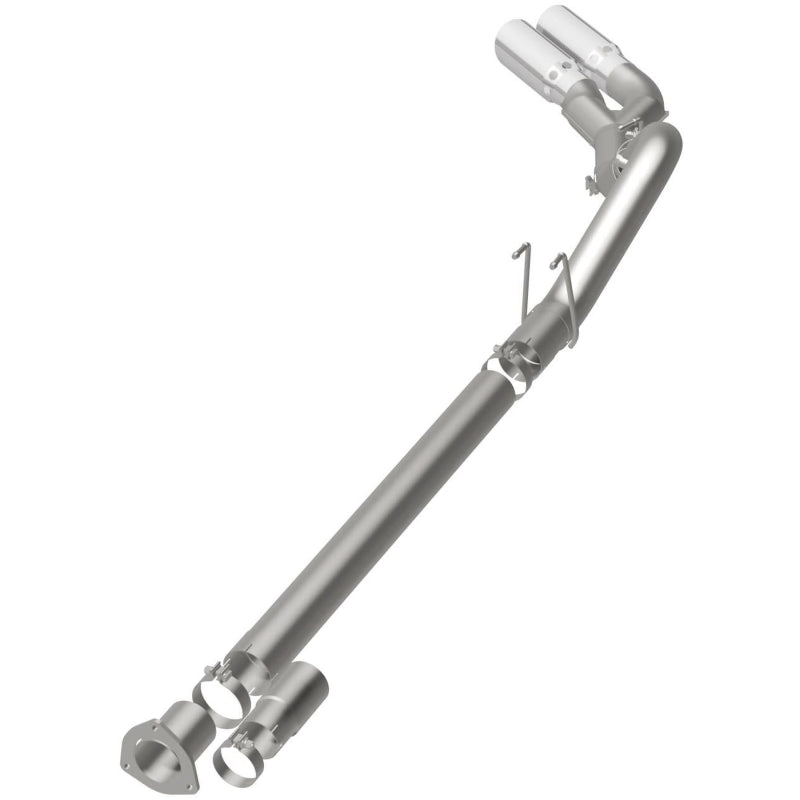 MagnaFlow 08-17 Ford F-250/F-350/F-450 4.6L/6.7 DPF-Back SS 4in Dual Single Passenger Side Rear Exit exhaust system