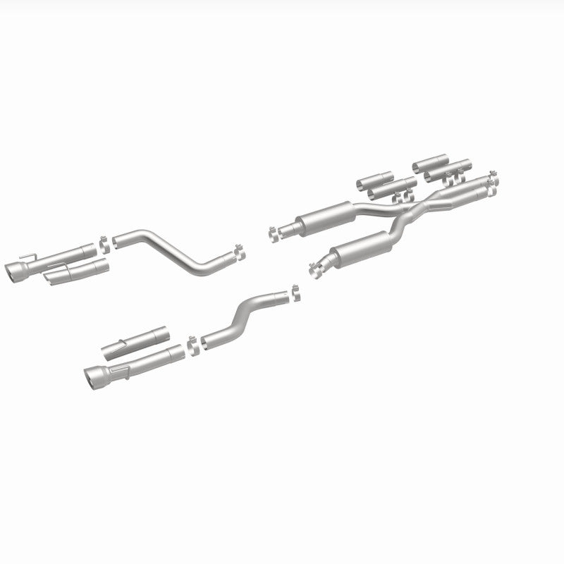 MagnaFlow 2017+ Dodge Charger 409 SS Polished 3in Quad Tips Cat-Back Exhaust components