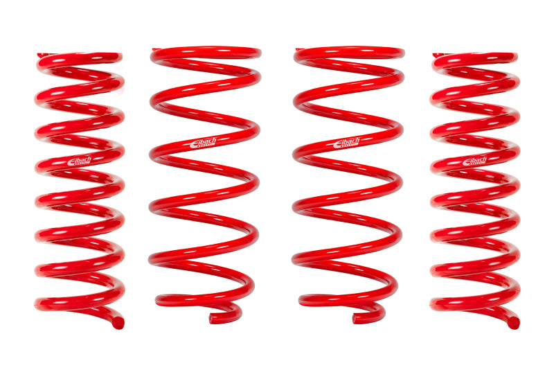 Eibach Pro-Truck Lift Kit for 2021+ Toyota 4Runner TRD Pro 4WD - Front & Rear red coil springs for off road parts.