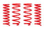 Eibach Pro-Truck Lift Kit for 2021+ Toyota 4Runner TRD Pro 4WD - Front & Rear red coil springs for off road parts.