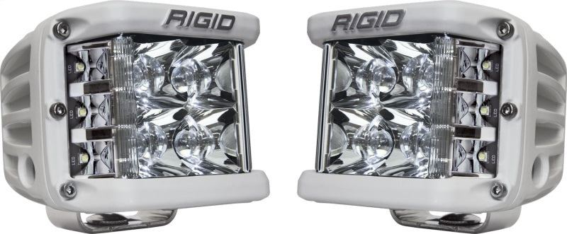 Rigid Industries D-SS - Spot - Set of 2 - White Housing for offroad lighting and electrical. Main image