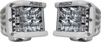 Rigid Industries D-SS - Spot - Set of 2 - White Housing for offroad lighting and electrical.