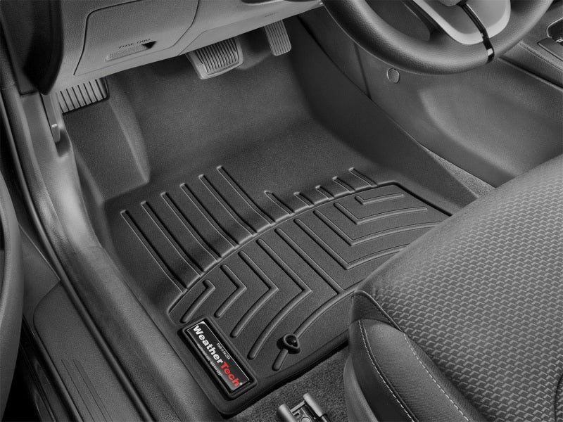WeatherTech 2018+ Hyundai Elantra GT Front FloorLiner - Black (Hatchback; Fits Both Auto/Manual) Secondary image