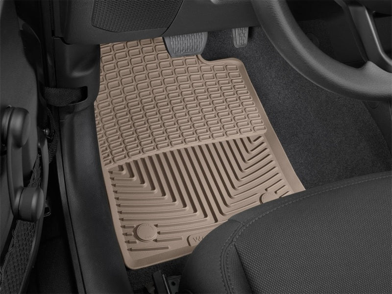 WeatherTech 2020+ Jeep Gladiator Front Rubber Mats - Tan Secondary image