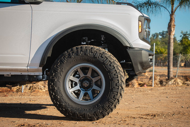 ICON Rebound Pro 17x8.5 6x5.5 25mm Offset 5.75in BS 95.1mm Bore Titanium Wheel Secondary image