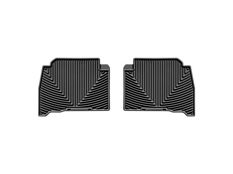 WeatherTech 08-13 Lexus LX570 Rear Rubber Mats - Black Secondary image