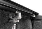 Detail of Retrax 21-22 Ford F-150 Super Crew/Super Cab (Incl. 2022 Lightning) 5.5ft Bed RetraxPRO XR custom rail system.