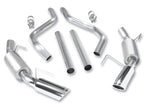 Borla 05-09 Ford Mustang GT/Bullitt ATAK Catback Exhaust components