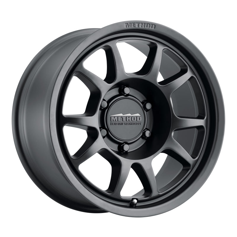 Method MR702 17x7.5 +50mm Offset 6x130 84.1mm CB Matte Black Wheel Secondary image