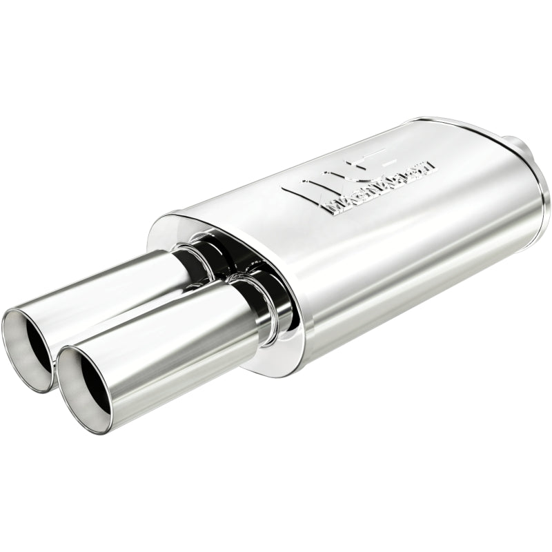 MagnaFlow Muffler W/Tip Mag SS 14X5X8 2.25/3 for offroad parts
