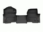 WeatherTech 23-24 Ford F-250/F-350/F-450/F-550 SuperCrew (Crew Cab) Vinyl Front FloorLiner - Black for truck protection