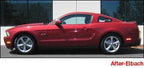 Eibach Pro-Kit for 11 Ford Mustang Coupe 3.7L/5.0L-V6/V8 side view after installation