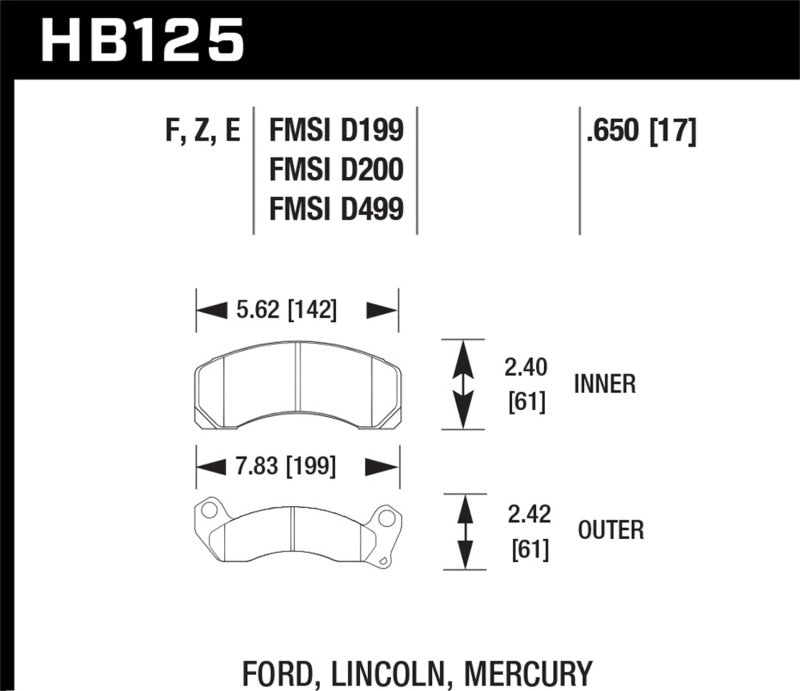 Hawk HPS Street Brake Pads Secondary image