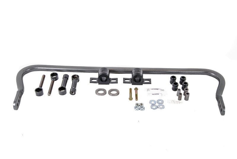 Hellwig 97-06 Jeep Wrangler TJ Solid Heat Treated Chromoly 1-1/4in Front Sway Bar with installation hardware for offroad upgrades.