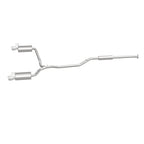 MagnaFlow Sys C/B 2015 Honda Accord 3.5L V6 2.5in SS Dual Split Rear Polished 4.5 Tip exhaust system image