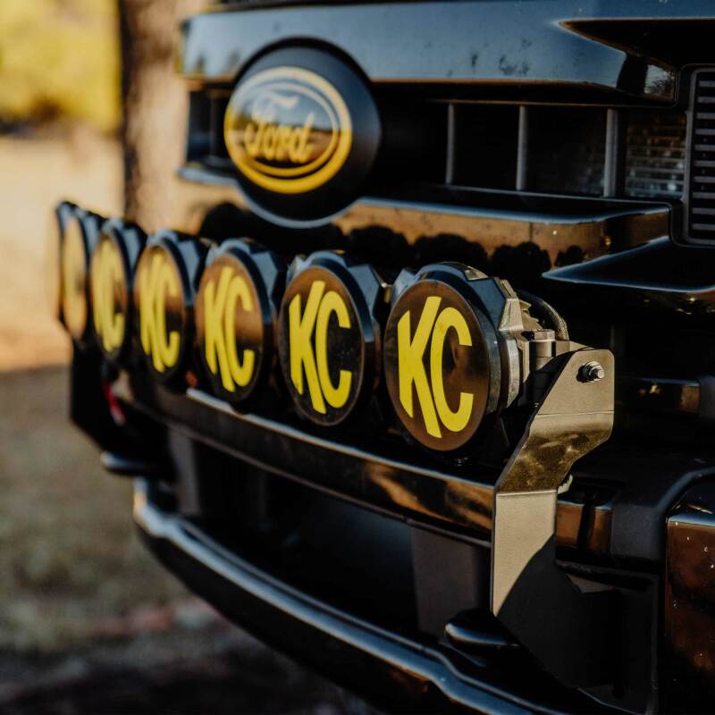 KC HiLiTES 2017+ Ford Super Duty Gravity LED Pro6 7-Light Bar Kit - Front Bumper Secondary image