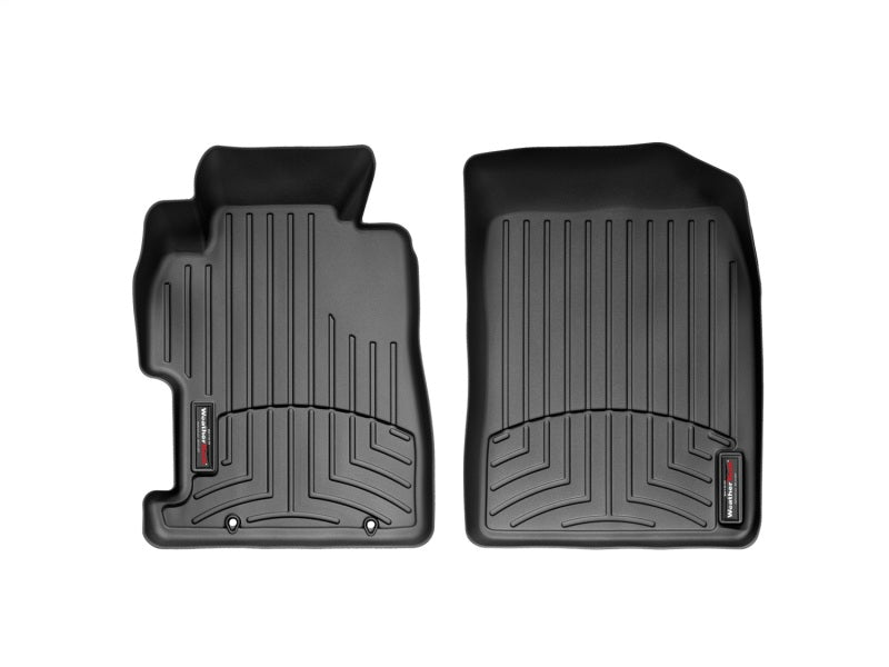 WeatherTech 06-11 Honda Civic Front FloorLiner - Black Main image