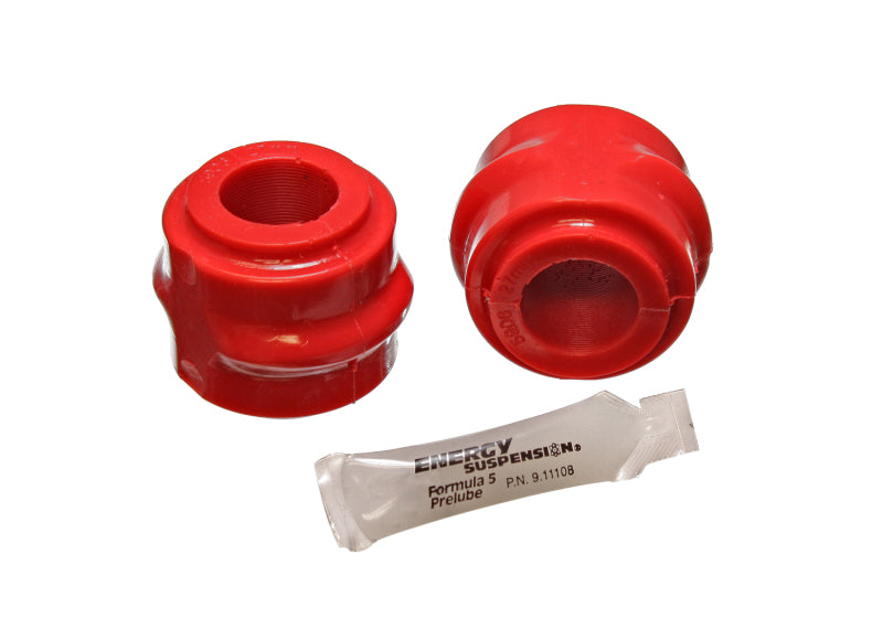 Energy Suspension 05-10 Chrysler 300C RWD/07-10 Charger RWD Red 27mm Front Sway Bar Bushing Set Main image