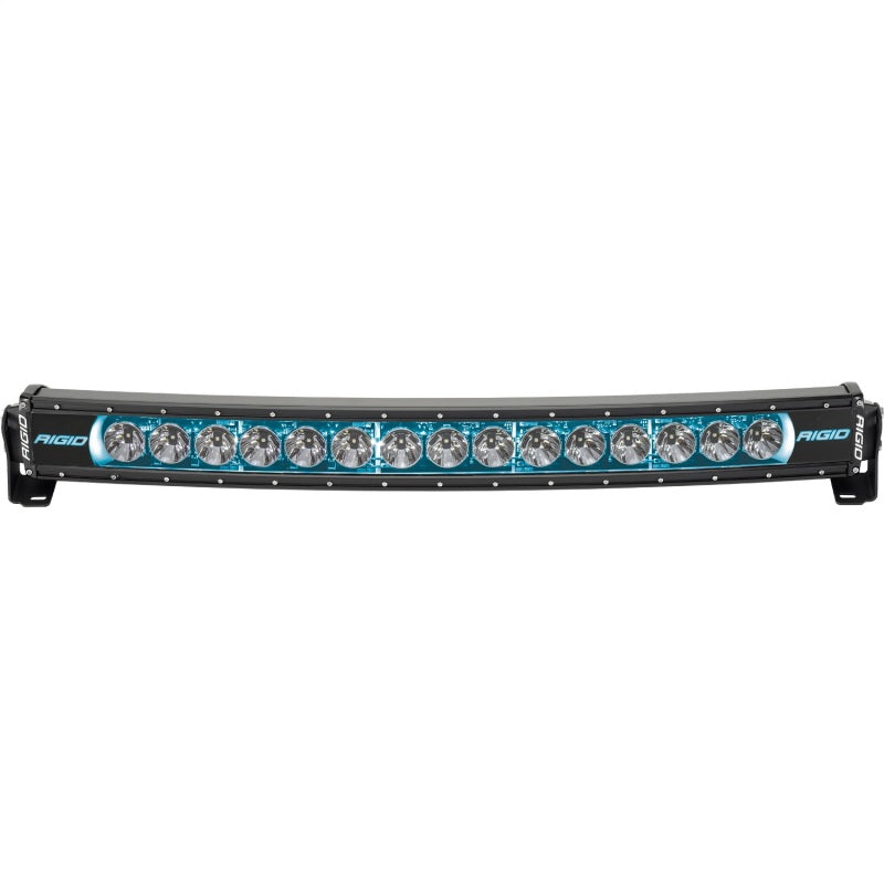Rigid Industries Radiance+ Curved 30in. RGBW Light Bar for offroad lighting and electrical.