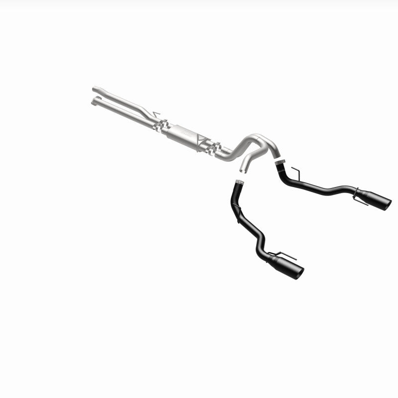 MagnaFlow SYS Cat-Back 2017 Ford F-150 Raptor 3.5L Dual Black Coated 3in Tips performance exhaust system
