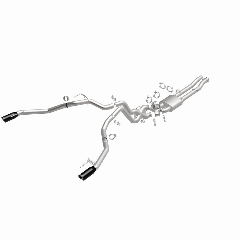 Magnaflow 2024 Ford Ranger Raptor Cat-Back Exhaust System parts and components for performance offroad upgrades.