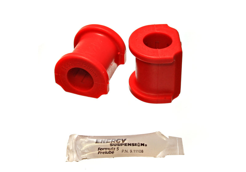Energy Suspension 02-04 Acura RSX (includes Type S) Red 23mm Front Sway Bar Bushings Main image