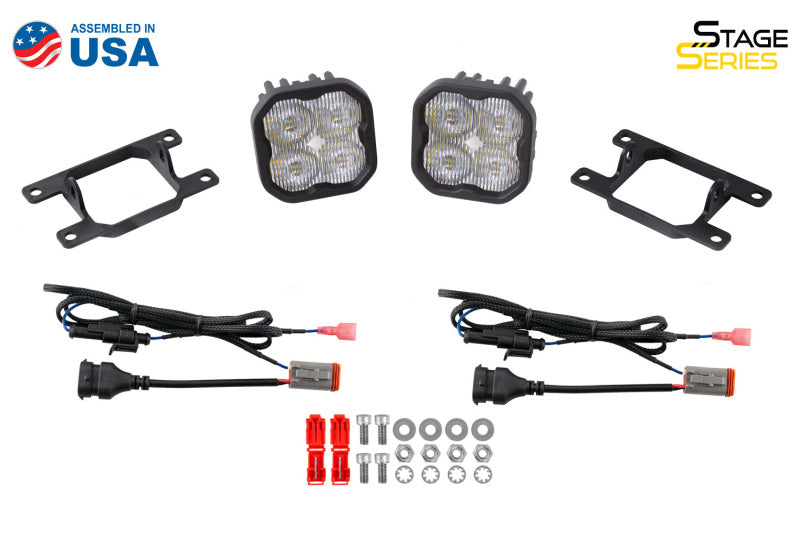 Diode Dynamics SS3 Max Type AS Kit ABL - Yellow SAE Fog Secondary image