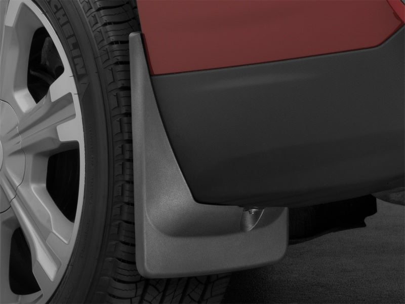 WeatherTech 10-17 GMC Terrain No Drill Mudflaps - Black Secondary image