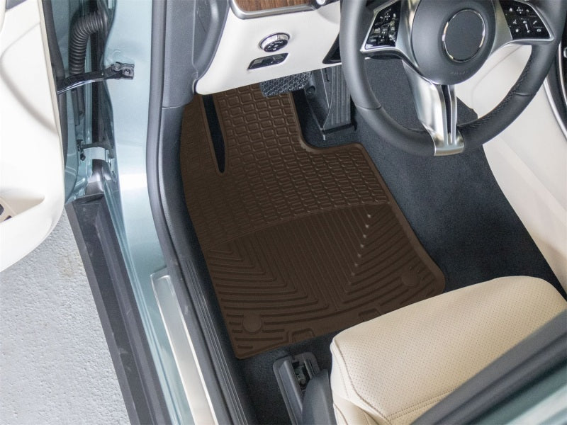 WeatherTech 24-26 Mercedes-Benz AMG GLC 43 Coupe Front All-Weather Floor Mats 2pc - Black Secondary image