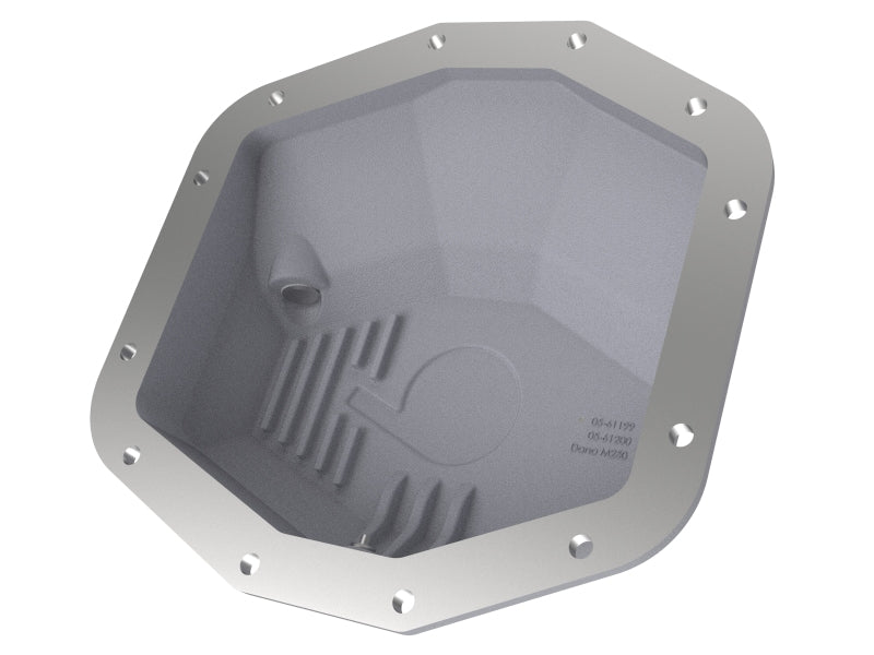 aFe 21-22 RAM 1500 TRX HEMI V8 6.2L(sc) Street Series Rear Differential Cover Raw w/ Machined Fins Secondary image