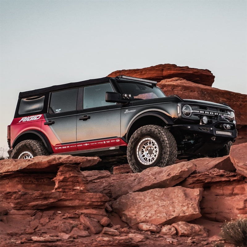 Rigid Industries Revolve 50in Bar w/Amber Trim Ring Secondary image