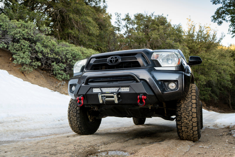 Body Armor 4x4 12-15 Toyota Tacoma HiLine Front Winch Bumper Secondary image