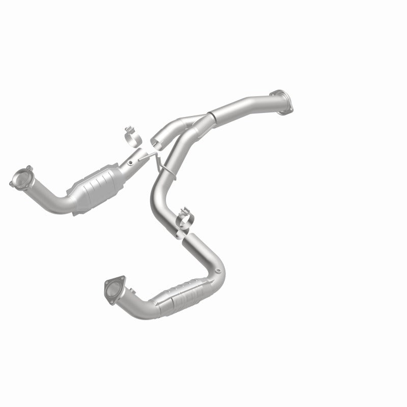 MagnaFlow Conv Direct Fit 11-16 Chevrolet Silverado 2500HD/3500HD / GMC Sierra 2500HD/3500HD exhaust system for offroad use.