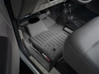 WeatherTech 99-07 Ford F250/F350/F450/F550 Super Duty Regular Cab Front FloorLiner - Black in vehicle interior