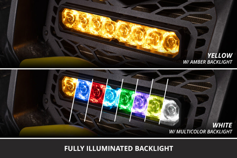 Diode Dynamics 17-26 Can Am Maverick X3 SS10 Grille Sport Yellow Combo Secondary image