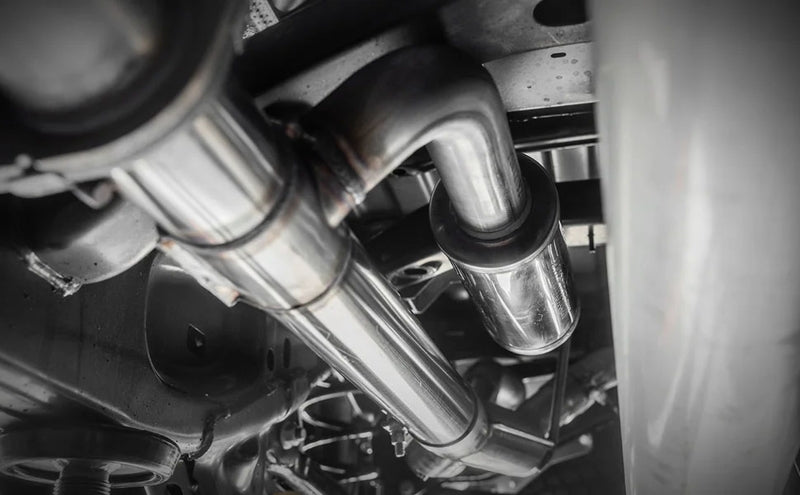 Magnaflow 25+ Ram 1500 I6 3.0L D-Fit Performance Exhaust Muffler Replacement Kit With Muffler close-up view