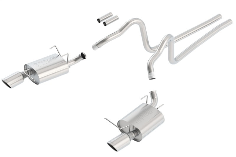 Borla 2011 Ford Mustang 3.7L 6cyl 6spd RWD SS S-Type Catback Exhaust Secondary image