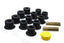 Energy Suspension 6/86-97 Nissan 720 & Hardbody Pickup 2WD Black Rear Leaf Spring Bushing Set parts for offroad performance upgrades.